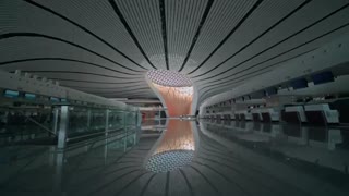Starfish airport in Beijing