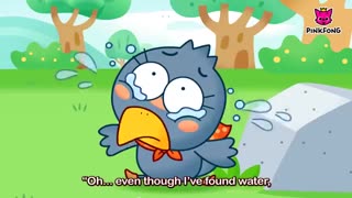 The Thirsty Crow | Aesop's Fables