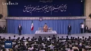 دیدار دانشجویان و دانش‌آموزان با مقام معظم رهبری