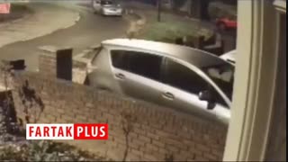 لحظه ربوده شدن زن جوان در خیابان خلوت