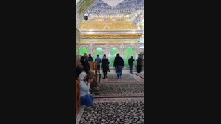 ویدیو ورود به حرم امامین عسکریین در شهر سامرا