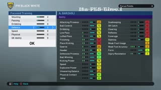 آموزش ویدئویی بازی PES2019 به زبان فارسی (تمرین دادن به بازیکنان در ML)