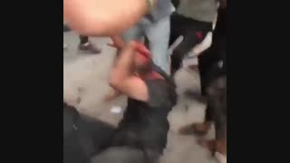 وحشی کاری متظاهرین عراقی با یک ایرانی