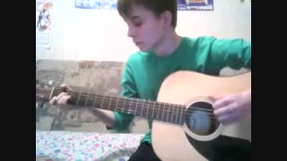 (Lady Gaga) Poker Face - اموزش گیتار اهنگ لیدی گا گا