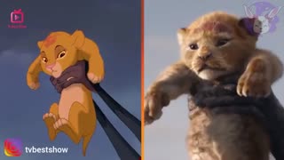 لایو اکشن شیر شاه در کنار انیمیشن شیر شاه