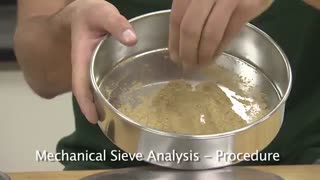 آزمایشگاه مکانیک خاک - آزمایش‌ دانه بندی و هیدرومتری