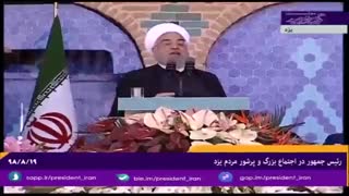 درخواست رییس جمهور از قوه قضاییه در جمع مردم یزد