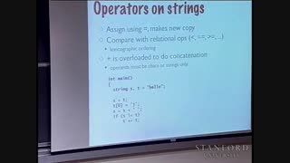 Lecture 3 | Programming Abstractions (Stanford)