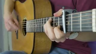 Coldplay - Fix You -  اموزش گیتار