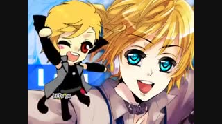 [96Neko & Kagamine Len] 'Kuro Len★Romantic Night"_sub español