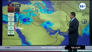 21 آبان ماه ۹۸: گزارش کارشناس هواشناس آقای ضرابی( پیشبینی وضعیت آب و هوا)