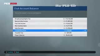 آموزش ویدئویی بازی PES2019 به زبان فارسی (بودجه بندی و چند مورد دیگه در ML)