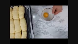 نان شیری | فیلم آشپزی