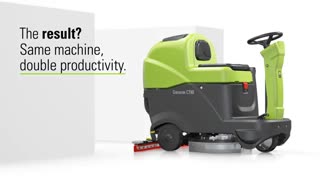 اسکرابر سرنشین دار مدل CT80