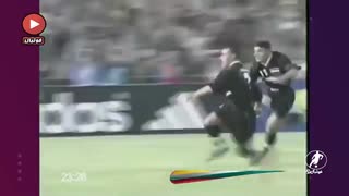 بازی خاطره انگیز عراق - ایران (گلزنی علی کریمی و علی دایی)