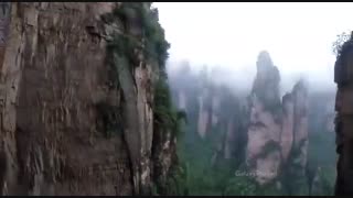 Elevator's view آسانسور در طبیعت چین