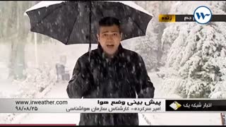 ۲۵ آبان ماه ۹۸: گزارش کارشناس هواشناس آقای سرکرده( پیشبینی وضعیت آب و هوا)