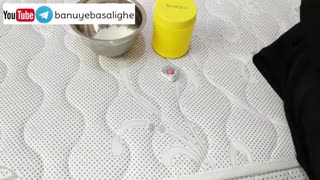 بهترین روش لکه گیری و ضد عفونی کردن تشک