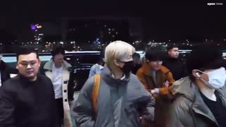BTS departure to Japan 2019. 11. 21