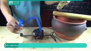 آموزش ساخت آبنما خانگی