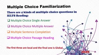IELTS سوالات چند گزینه ای (Multiple Choise) ریدینگ آزمون آیلتس