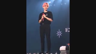 Baekhyun reaction to chanyoel and exo ls crys