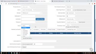 مدیریت سرویس ها و محصول هاست در WHMCS