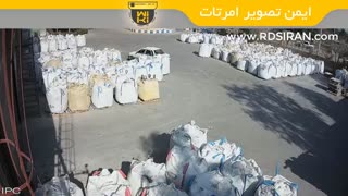 گذر شب و روز از دید دوربین مداربسته