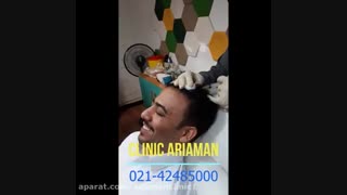 فیلم مراحل prp مو | کلینیک آریامن 02188210135 رادیوگرافی دندان