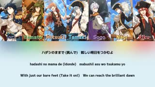 IDOLiSH7 - Joker Flag Kan|Rom|Eng Lyrics