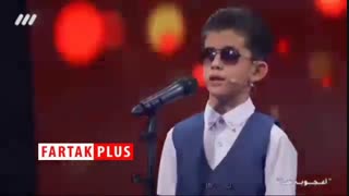 هنرنمایی جذاب کودک روشندل در برنامه تلویزیونی اعجوبه‌ها