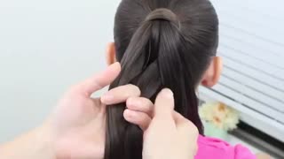 آموزش مدل مو دخترانه بافت ۶ رشته ای- مومیس مشاور و مرجع تخصصی مو