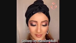 آرایش صورت مجلسی قبل و بعد | میکاپ آرتیست رها ابراهیمی