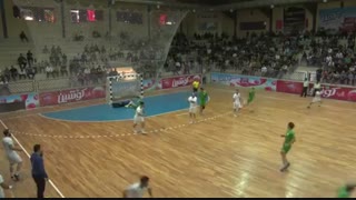 دیدار تیم های ذوب آهن اصفهان و سربداران سبزوار در لیگ برتر هندبال ایران