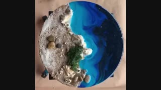 آبستره طرح ساحل