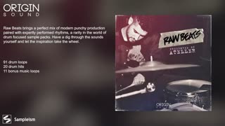 Origin Sound - Raw Beats WAV لوپ درام اجرای زنده