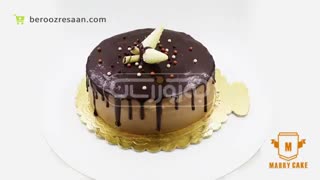 کیک نسکافه با روکش شکلات ماری کیک-به روز رسان