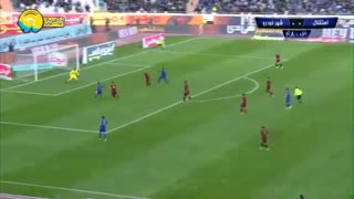 خلاصه بازی جذاب استقلال 1 - شهر خودرو 0 (لیگ برتر ایران)