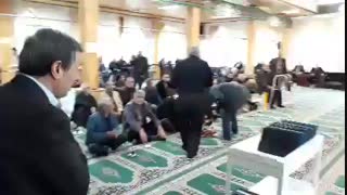 حضور دکتر احمدی‌نژاد در مراسم چهلمین روز درگذشت  والده مهندس مشایی