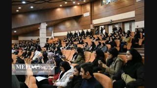 معین تبریزی در هفته فرهنگی 98 دانشگاه علوم پزشکی تبریز