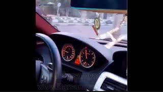 ضربه گیر فنر برسام یدک بر خودروی بی ام و bmw