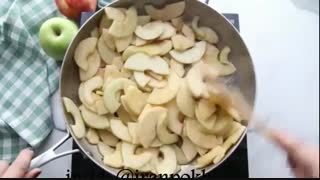 پای بسیار خوشمزه سیب