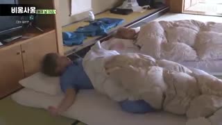 EXO CBX all sleeping moments.