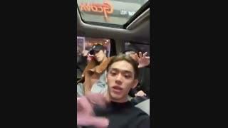 191130 WayV Lucas Instagram Live Playing OBSESSION, UN Village