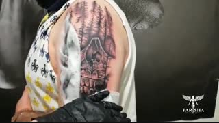 تاتوی بدن زیر نظر استاد بین المللی -09126130533