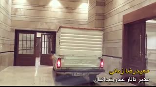 کار خوب تالاردار نیکوکار گرمدره برای نیازمندان مرکز نیکوکاری امیرالمومنین(ع)