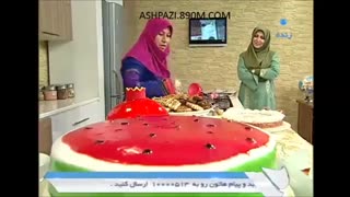 طرز تهیه چیز کیک انار مخصوص شب یلدا