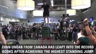Highest Standing Jump - Guinness World Records