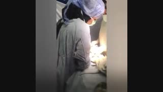 فیلم عمل زایمان سزارین
