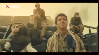 فیلم تنگه ابوقریب ، بمباران شیمیایی ارتش عراق و کمک افراد گردان به مردم